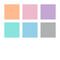 Emballage portefeuille contenant 6 surligneurs Textsurfer classic aux couleurs assorties – collection pastel