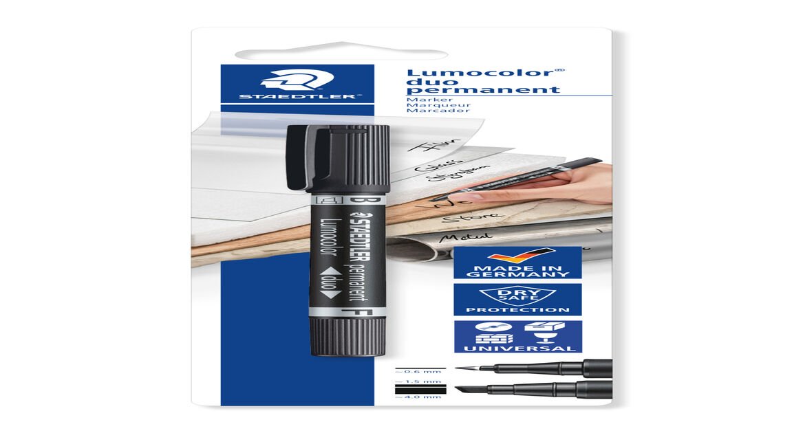 STAEDTLER Lumocolor permanent universal pen Line width F fine approx. 0.6 mm 