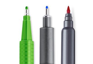 Fibre-tip pens, fineliner & metallic markers