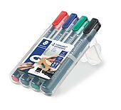 Staedtler Non-Permanent Superfine Point Map Markers, Assorted Colors ( –  Legit Kit