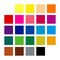 Metalletui mit 24 Farbstiften in sortierten Farben