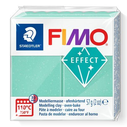 FIMO® effect 8020 - Massa de modelar que endurece ao forno, bloco standard