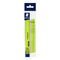 Polybag containing 3 graphite pencils, 1 ruler, 1 eraser and 1 sharpener - pastel combo set green