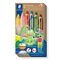Noris® junior 140 - Crayon de couleur hexagonal gros module 3 en 1