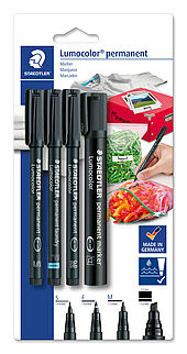 Staedtler Lumocolor Permanent Garden Marker Pen 1.0mm OUTDOOR WATERPROOF