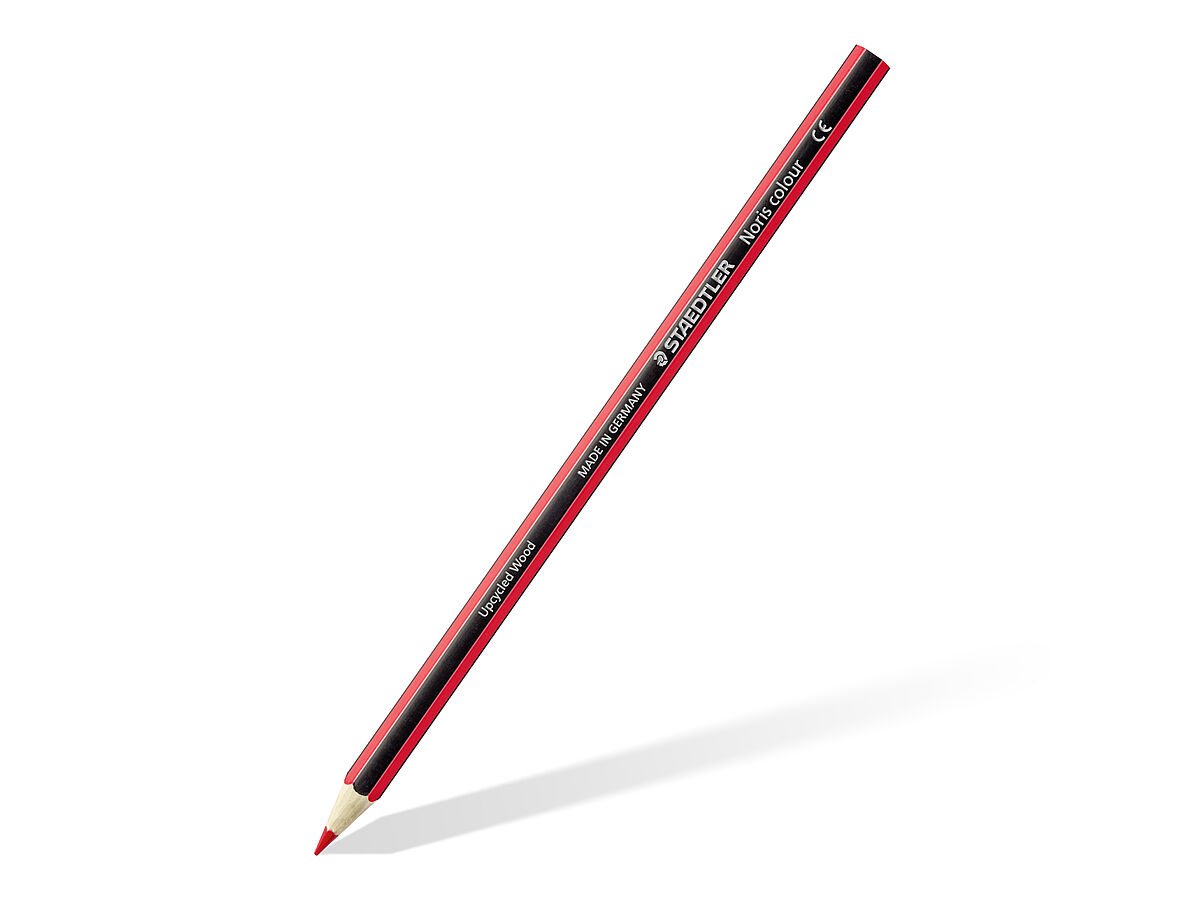 Staedtler Noris Colour Pencils - Assorted Colours (Pack of 12), 185 C12