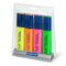 Set butler containing 4 Textsurfer classic in assorted colours