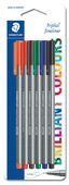 Blisterrcard containing 6 triplus fineliner in assorted colours - primera set