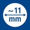 Kreidendurchmesser Kreidendurchmesser