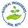 Natural ingredients min. 80%