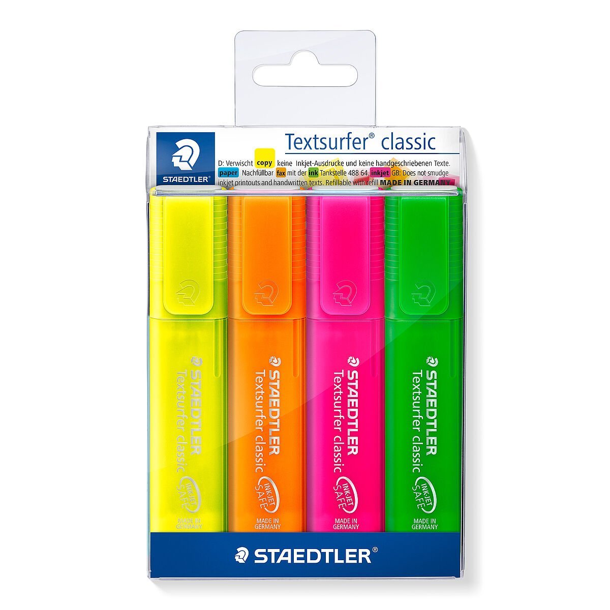 Evidenziatore Textsurfer Classic Staedtler 1-5 mm 364-2 Rosso 4007817323472