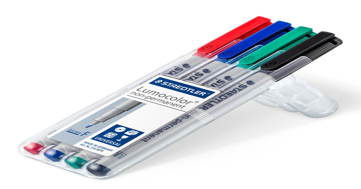 Lumocolor® nonpermanent pen 316 Nonpermanent universal pen F STAEDTLER