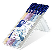 STAEDTLER box with 6 triplus color in assorted colours, Hygge