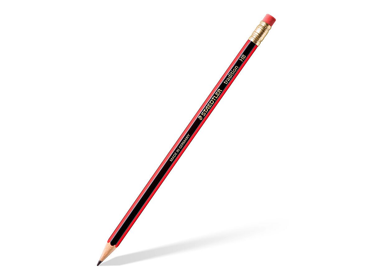 Staedtler Tradition 112 Eraser-Tipped HB Pencil