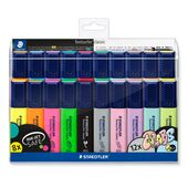 Estuche con 20 marcadores fluorescentes Textsurfer® incluyendo colores pastel  y vintage