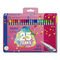 Cardboard box containing 25 triplus fineliner in assorted colours, triplus anniversary