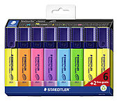 Carton box containing 8 Textsurfer classic in assorted colours, promotion 6+2