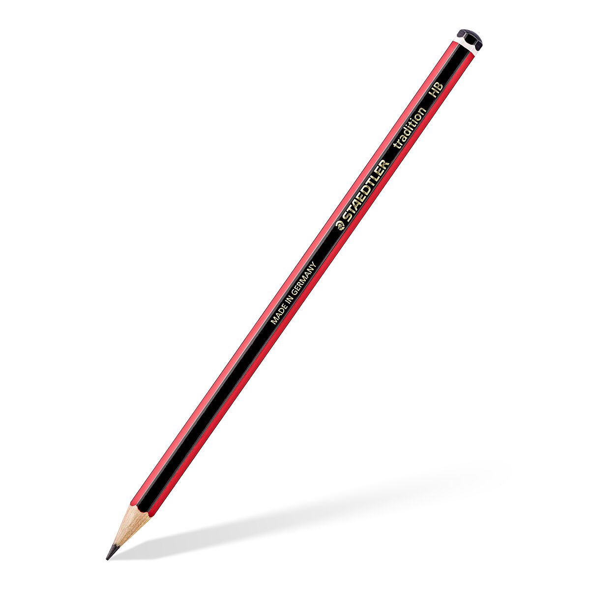 STAEDTLER 110-2H Tradition Graphite Pencil for Drawing & Sketching - 2H  (Box of 12), Black