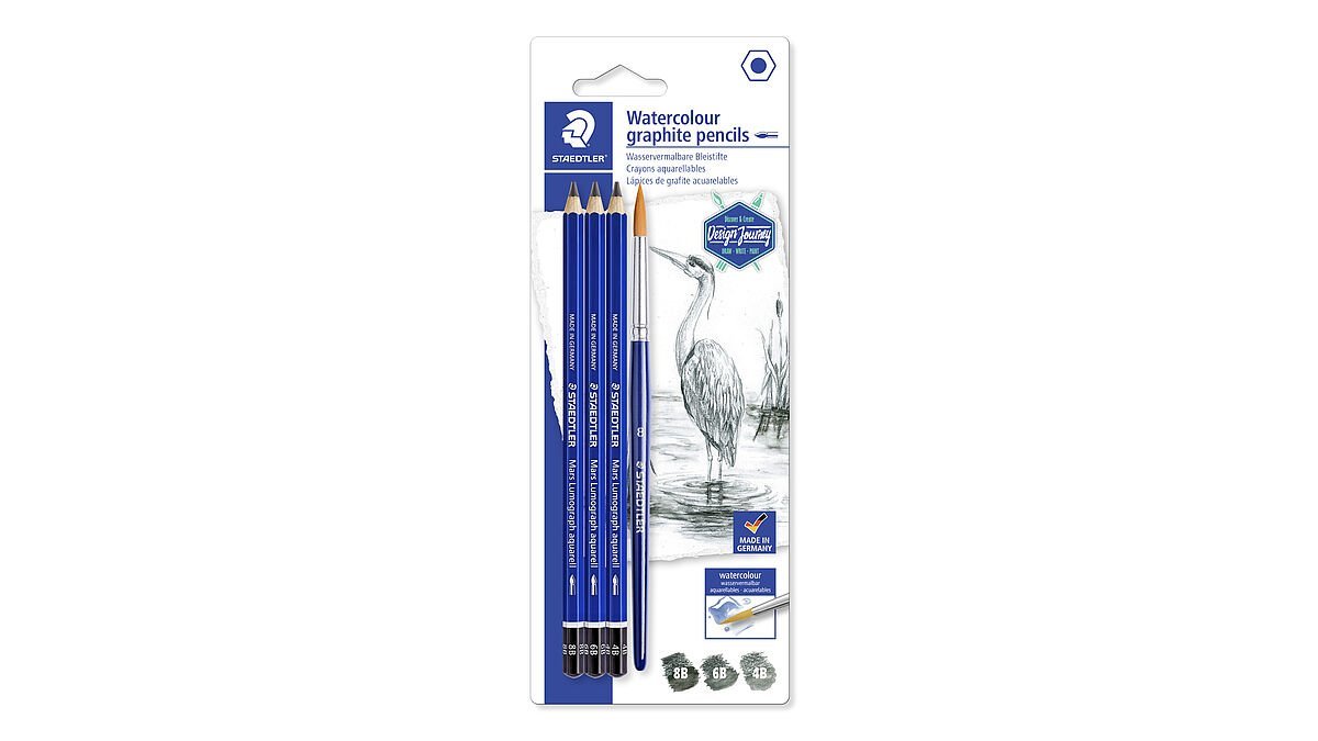 Staedtler Mars STD-100-4B Lumograph 4B Drawing Pencil