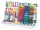 Counter display containing 250 triplus fineliner in assorted colours