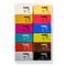 Colour Pack FIMO leather-effect en estuche de cartón con 12 medias pastillas (colores surtidos), instrucciones de uso y modelado