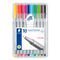 STAEDTLER box containing 10 triplus fineliner in assorted  colours
